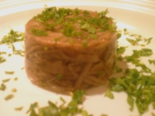 TORTINO DI VITELLO IN GELATINA